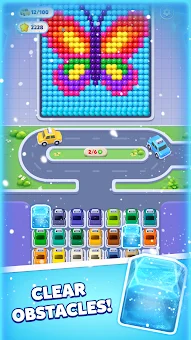 Pixel Car Match screenshot