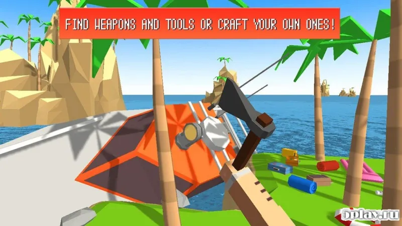Pixel Island Survival 3D screenshot 2