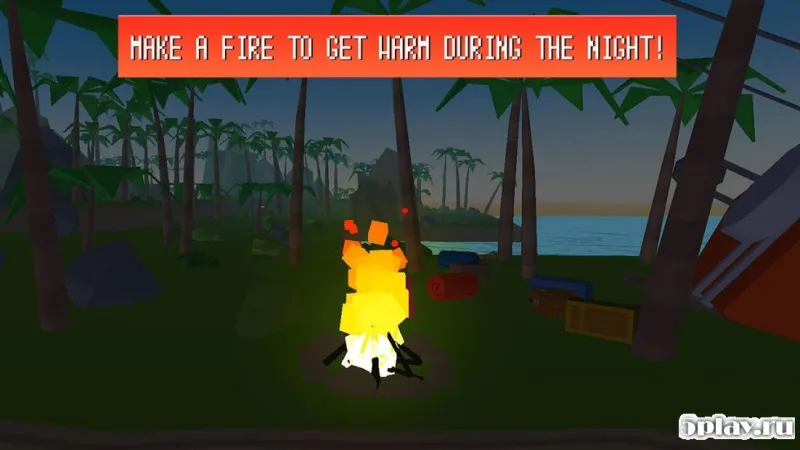 Pixel Island Survival 3D screenshot 3