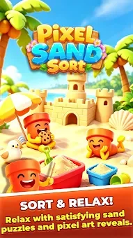 Pixel Sand Sort screenshot