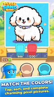 Pixel Sand Sort screenshot