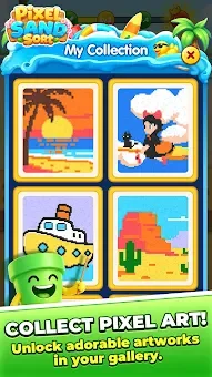 Pixel Sand Sort screenshot