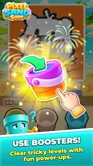 Pixel Sand Sort screenshot