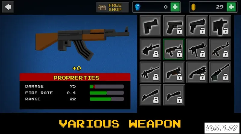 Pixel Z Охотник-Pixel Z Hunter 4.0.1 screenshot 2