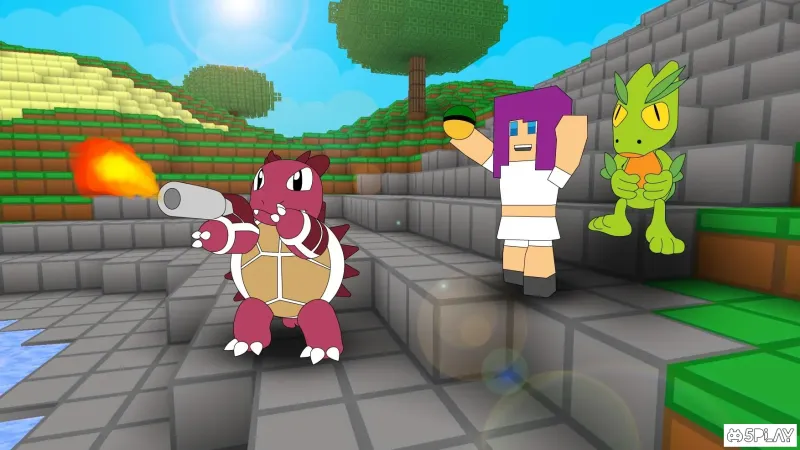 Pixelmon Craft Go: Trainer Battle screenshot 2