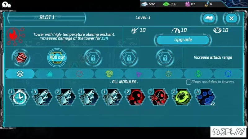 Sci Fi Tower Defense. Module TD 2 v124 screenshot 4