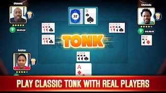 Play Tonk : Tunk Card Game screenshot