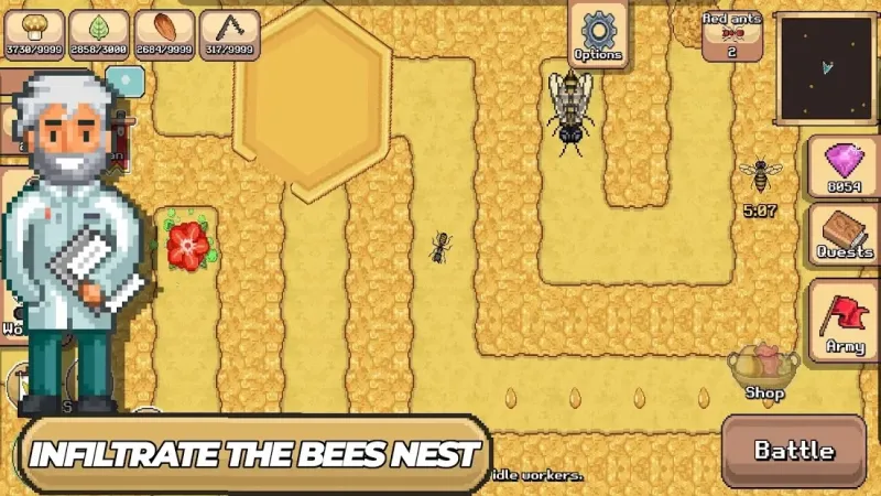 Pocket Ants: Симулятор Колонии 0.0636 screenshot 4