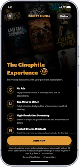 Pocket Cinema screenshot