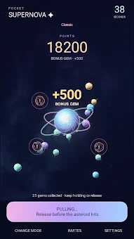 Pocket Supernova screenshot