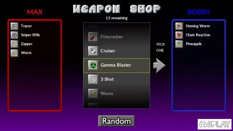 Pocket Tanks 2.7.2 screenshot 1