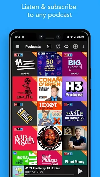 Podcast & Radio Addict screenshot 2