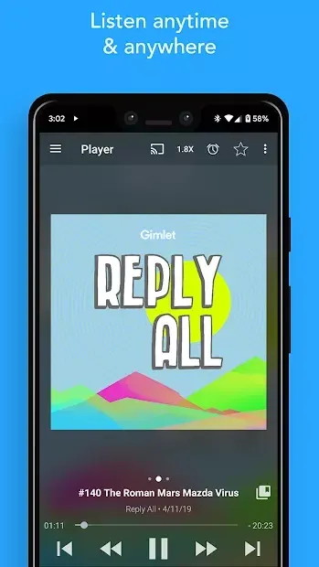 Podcast & Radio Addict screenshot 3