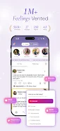 Poemia: Vent & Anonymous Chat screenshot