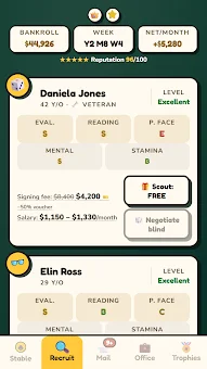 Poker Manager Mobile screenshot