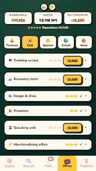 Poker Manager Mobile screenshot