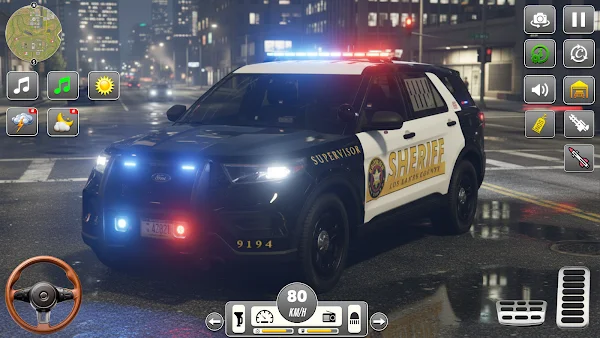 Police Car Chase Simulator 3D screenshot