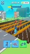 Police Car Shape Shifting Race screenshot