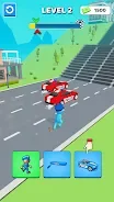 Police Car Shape Shifting Race screenshot