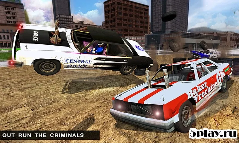 Police Demolition Derby Racing screenshot 2