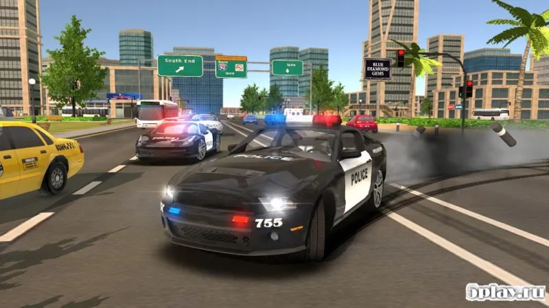 Police Drift Car Driving Simulator screenshot 1