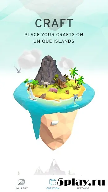Poly Island: create, color, relax screenshot 1