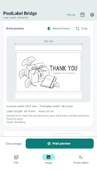 PostLabel Bridge screenshot