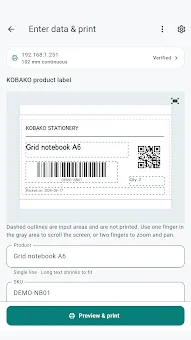 PostLabel Bridge screenshot