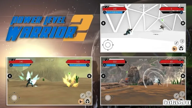 Power Level Warrior 2 screenshot 1