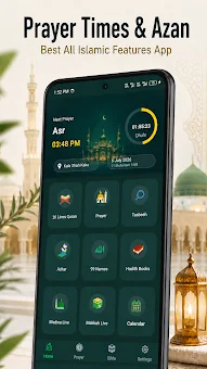 Prayer Times Azan & Quran screenshot