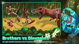 Primitive Brothers : Idle Game screenshot