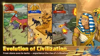 Primitive Brothers : Idle Game screenshot