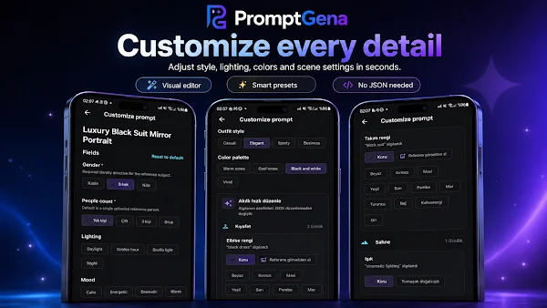 PromptGena | AI Prompt Studio screenshot