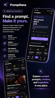 PromptGena | AI Prompt Studio screenshot