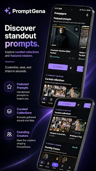 PromptGena | AI Prompt Studio screenshot