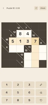 Pure Kakuro: Cross Sums screenshot