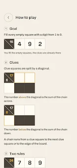Pure Kakuro: Cross Sums screenshot