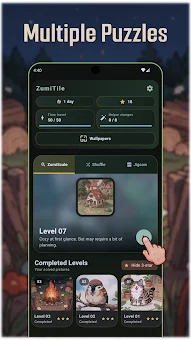 Puzzle Games - ZumiTile screenshot