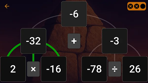 Pyralinks - Pyramid Puzzles screenshot