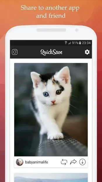 QuickSave ­-  Instagram 2.4.1 screenshot 3