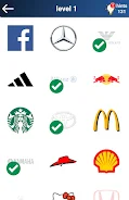 Quiz: Logo game screenshot
