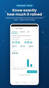 Rain Gauge App & Dark Sky Tech screenshot