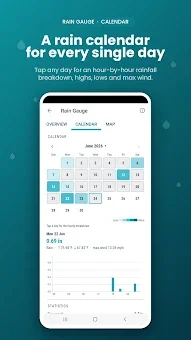 Rain Gauge App & Dark Sky Tech screenshot