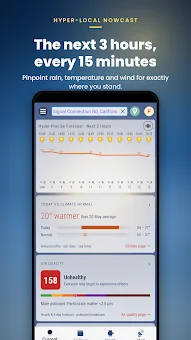 Rain Gauge App & Dark Sky Tech screenshot