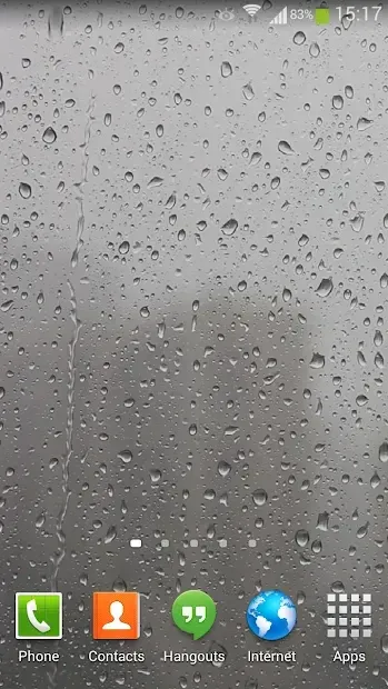 Raindrops Live Wallpaper HD screenshot 1