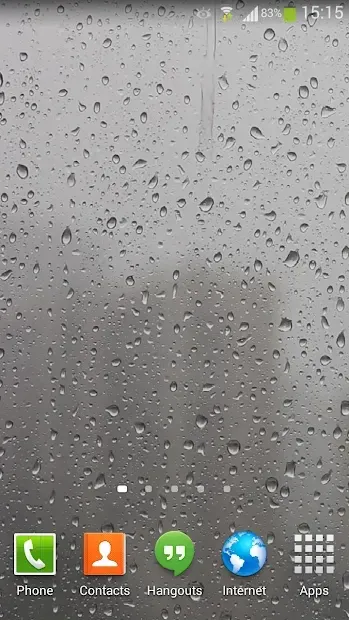 Raindrops Live Wallpaper HD screenshot 4