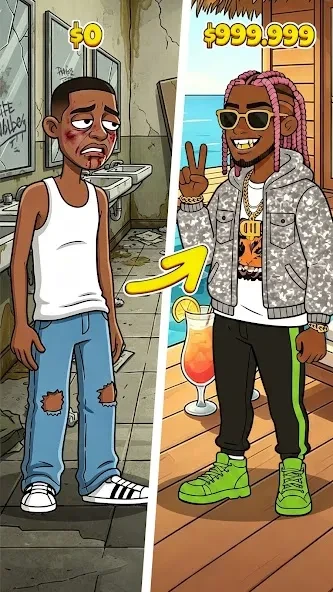 Rap Star:Idle Clicker screenshot