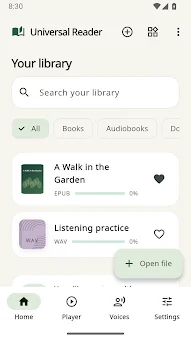 Read Aloud: Documents & Books screenshot