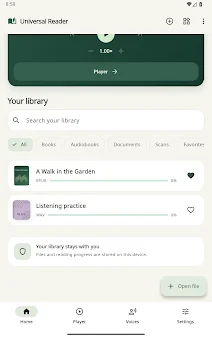 Read Aloud: Documents & Books screenshot