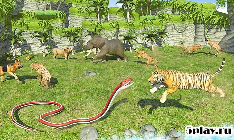 Real Battle War Strategy Of Animal screenshot 1